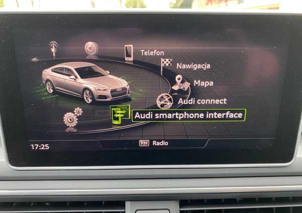 Audi RS5 cena 227999 przebieg: 96800, rok produkcji 2018 z Choszczno małe 781